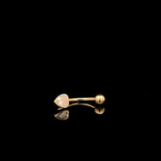 Piercing ombligo love brillante