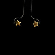 Zarcillos estrella plain