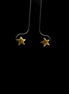 Zarcillos estrella plain