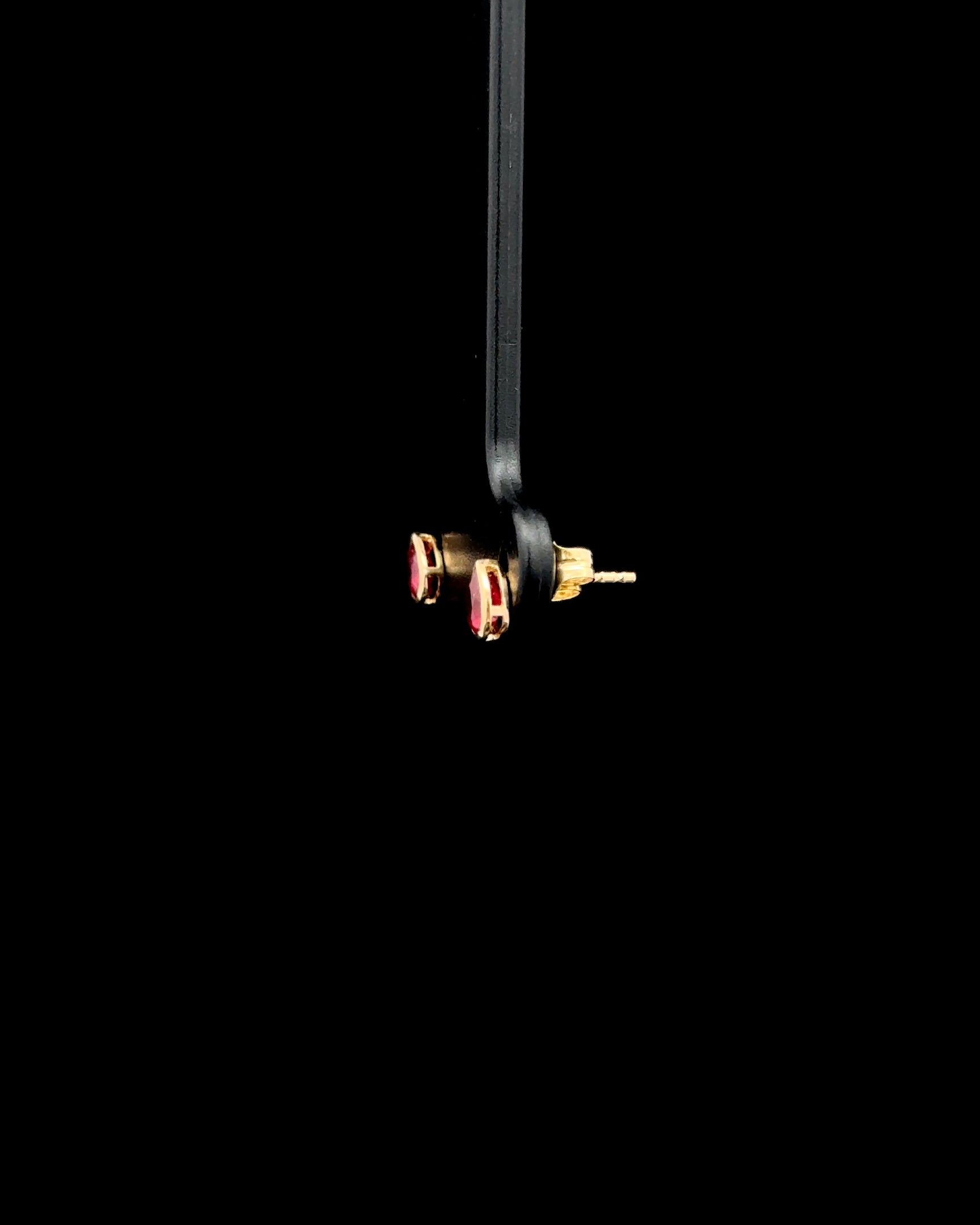 Zarcillos gota ruby
