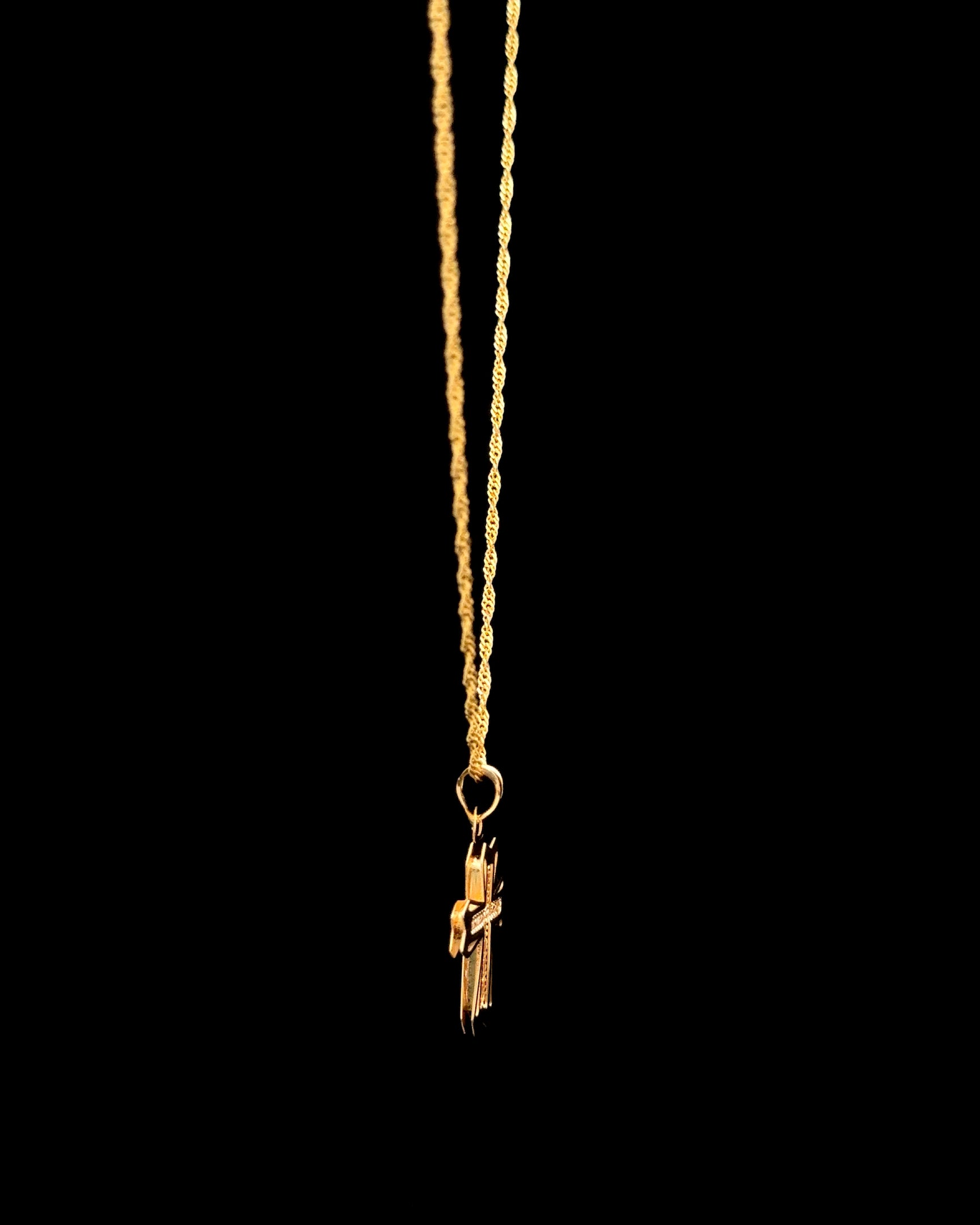 Cadena Singapur bautizo 45cm