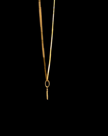 Cadena Virgen del valle 40cm