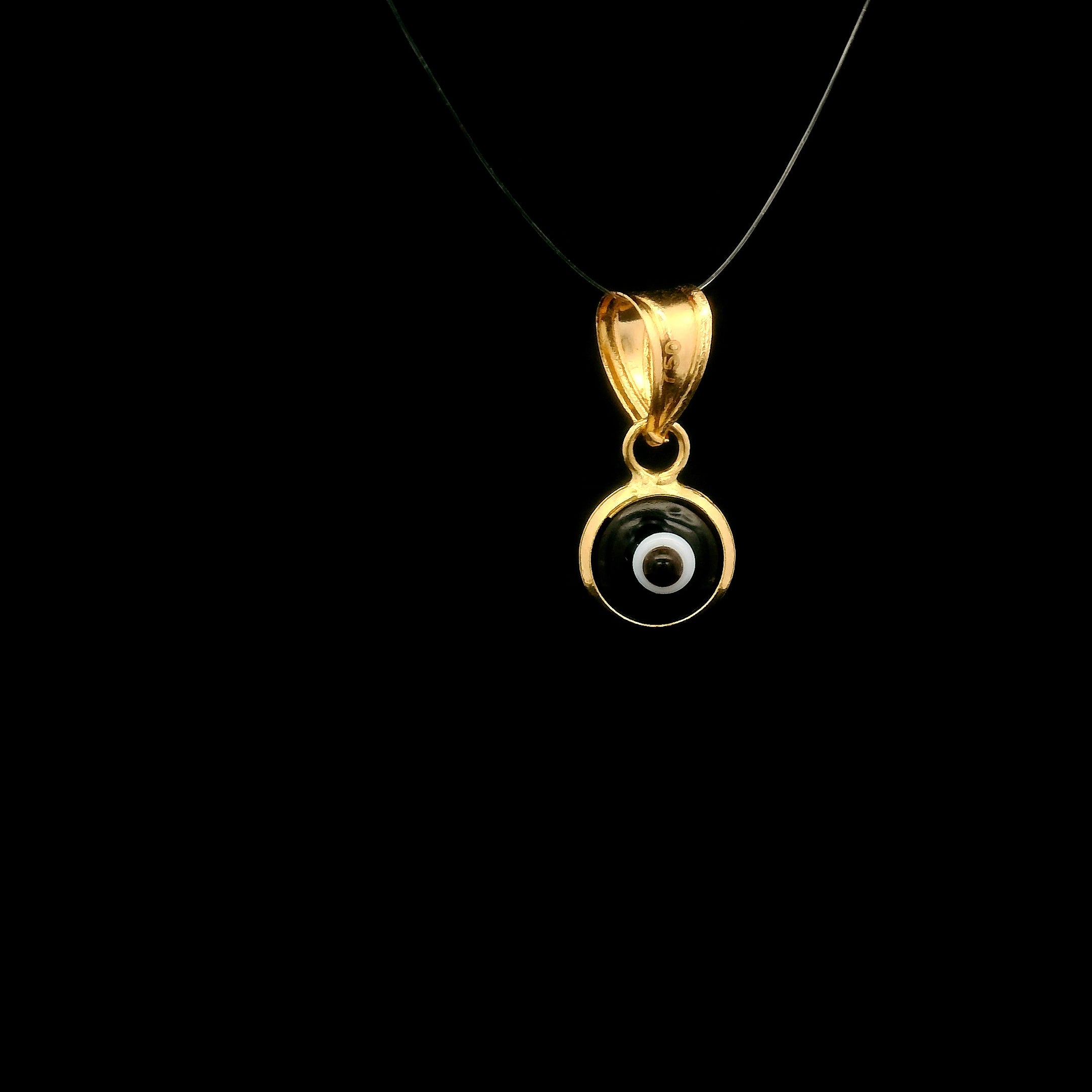 Dije ojo turco negro mini
