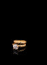 Anillo solitario set punto #8