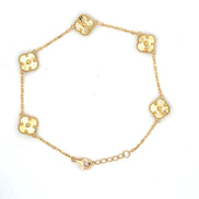 Esclava trébol dorado