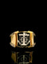 Anillo ancla ónix 10