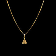 Cadena Virgen del valle 40cm