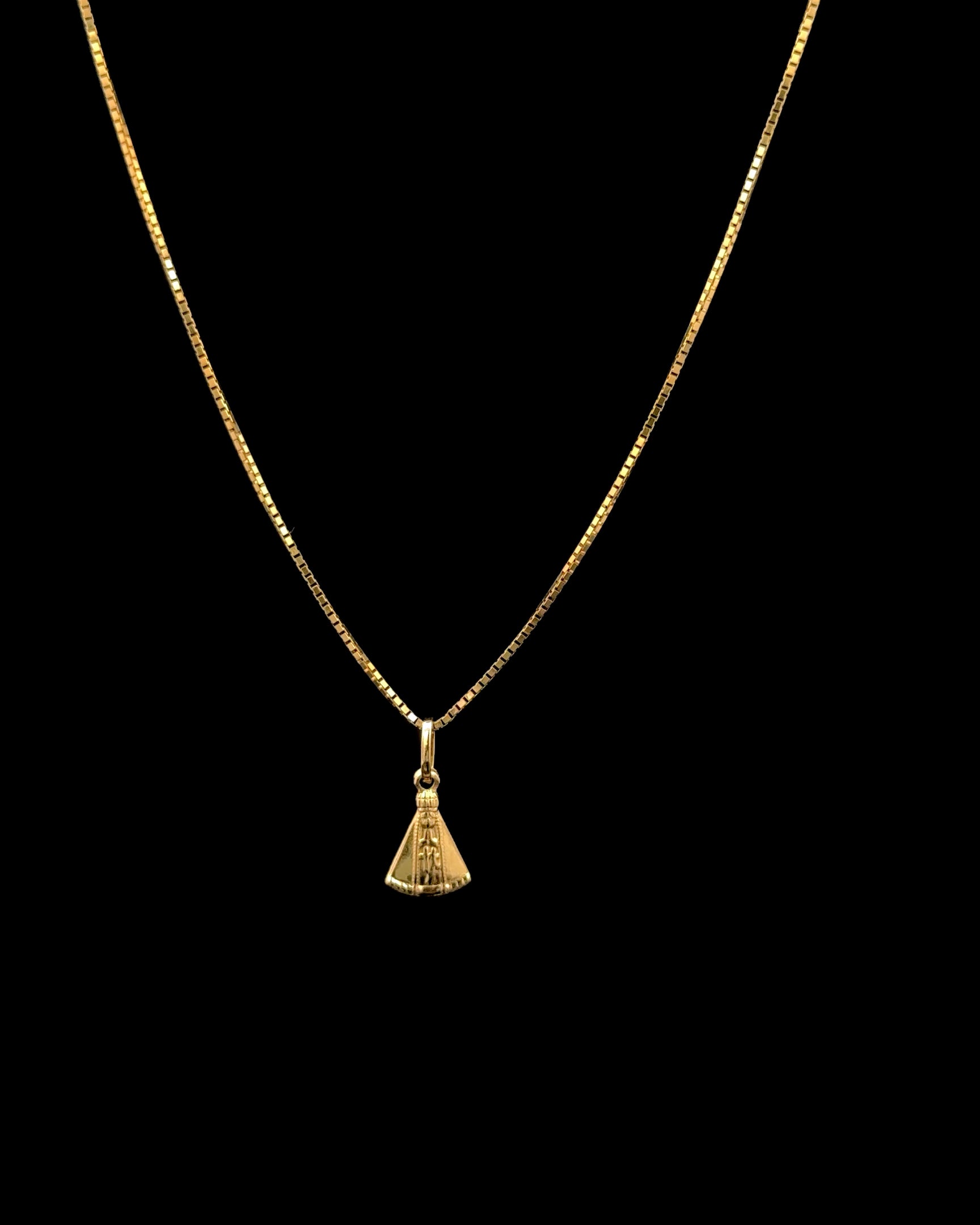 Cadena Virgen del valle 40cm