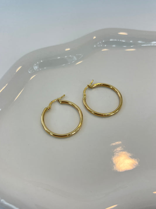 Argollas lisas thin