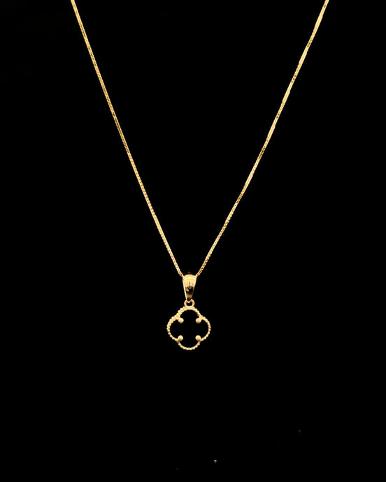 Cadena veneciana clover 50cm