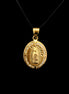 Medalla virgen de Guadalupe brillante