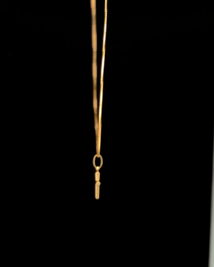 Cadena veneciana Cruz 45cm
