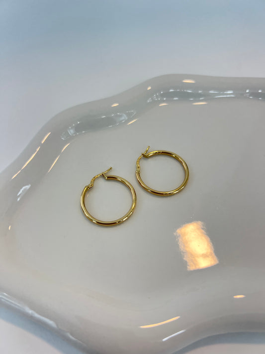 Argollas lisas thin