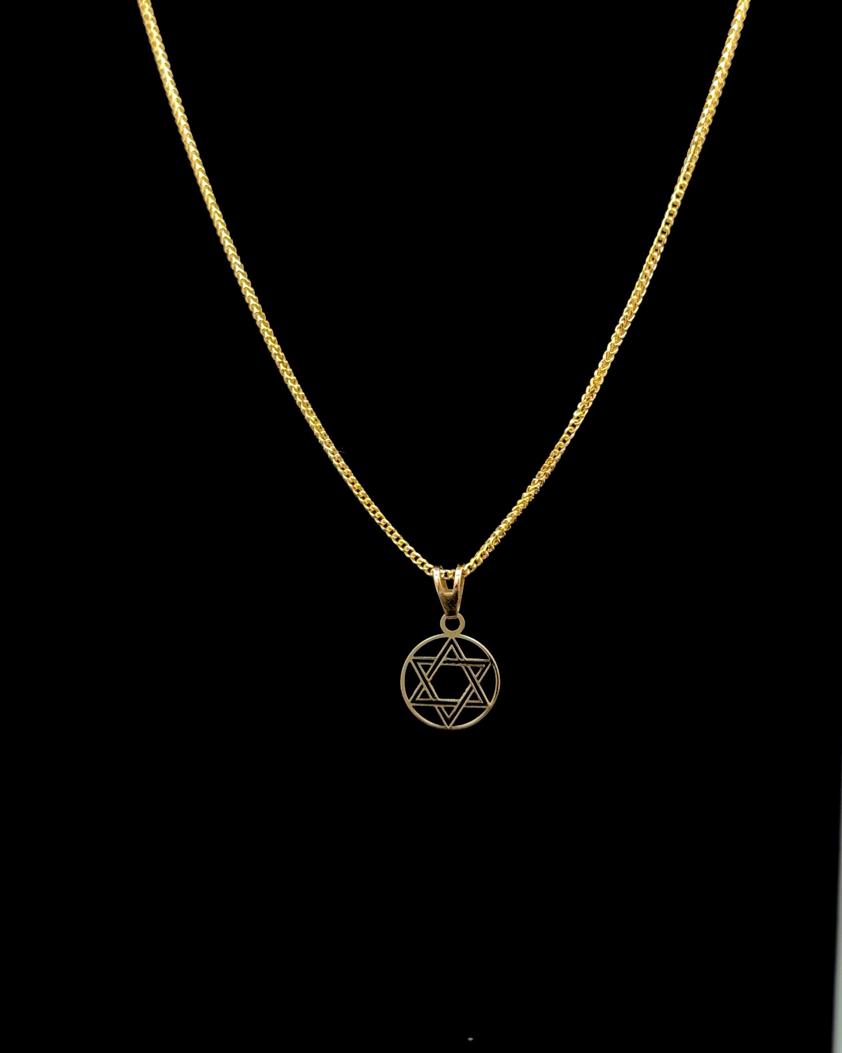 Cadena estrella de David 50cm