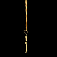 Cadena box bautizo Cruz 40cm