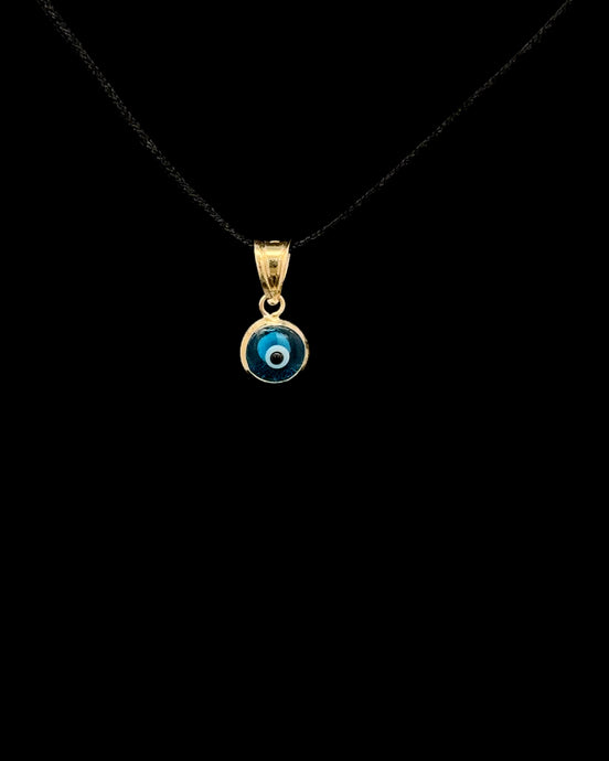 Dije ojo turco azul mini