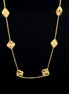 Cadena clover dorada 45cm
