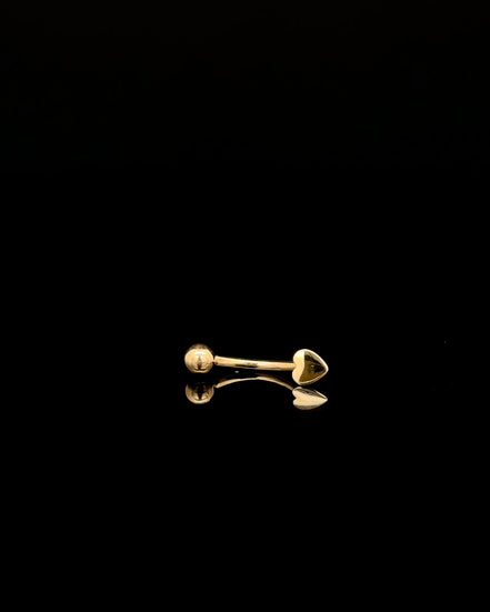 Piercing ombligo love plain