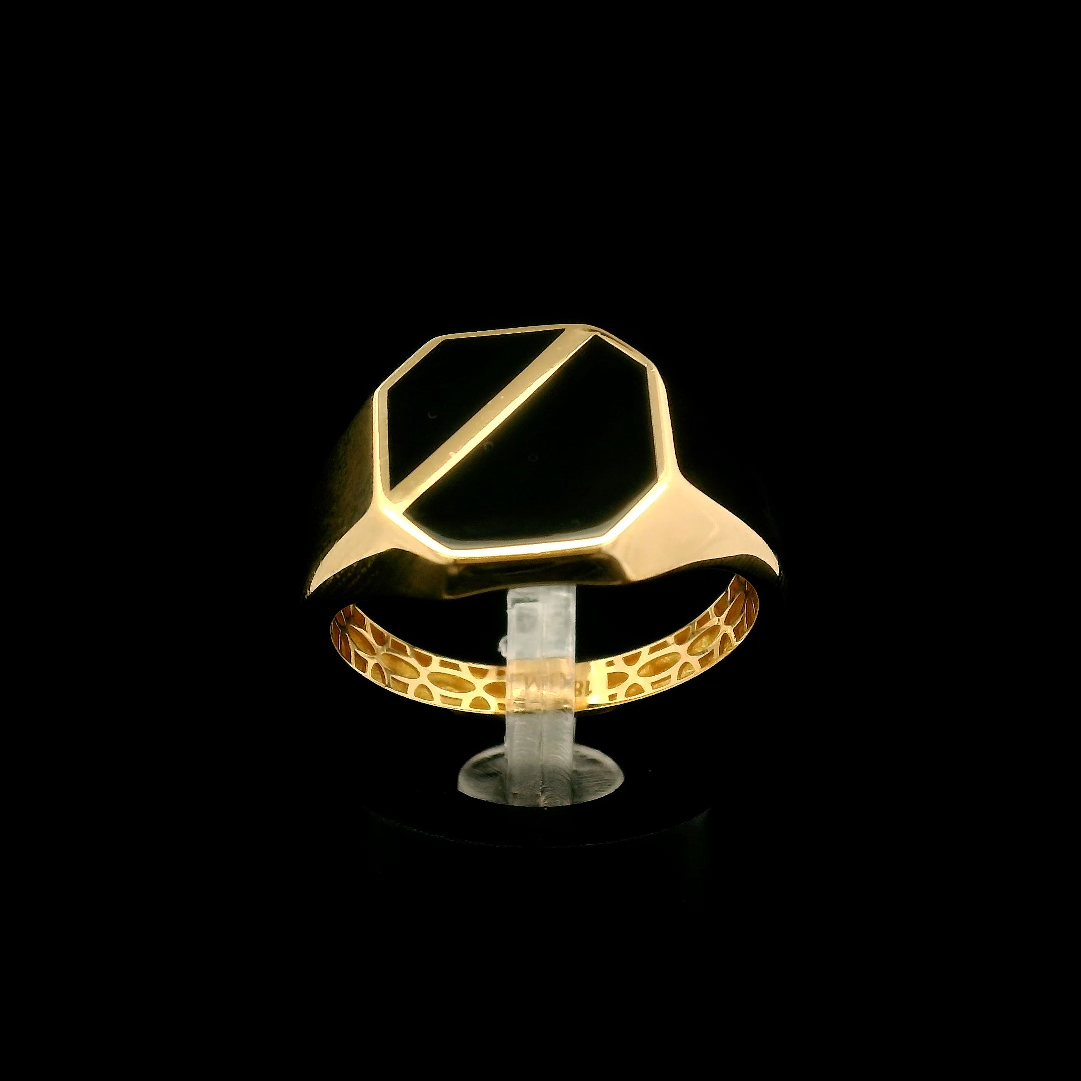 Anillo sello black 10.5