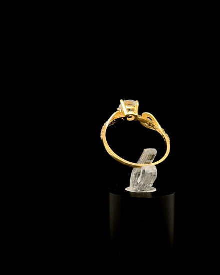 Anillo solitario love 8