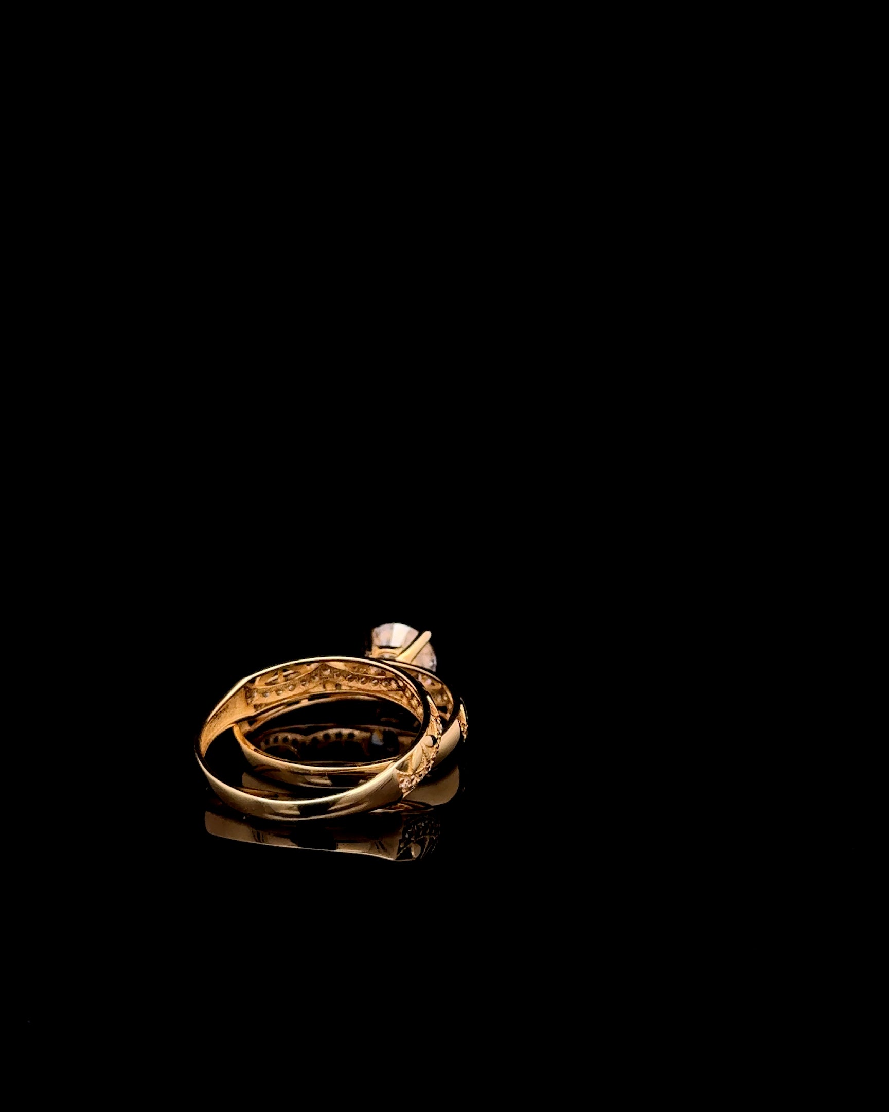 Anillo solitario set #7.5
