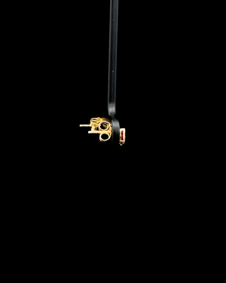 Zarcillos gota ruby
