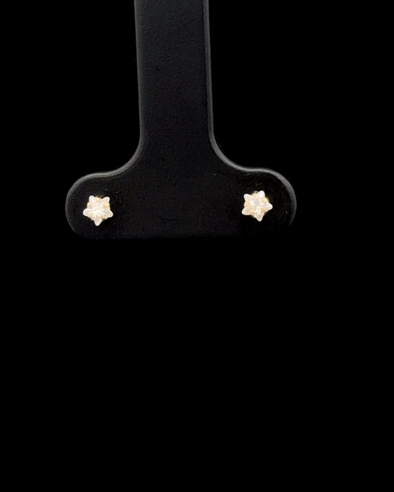 Zarcillos estrella brillante