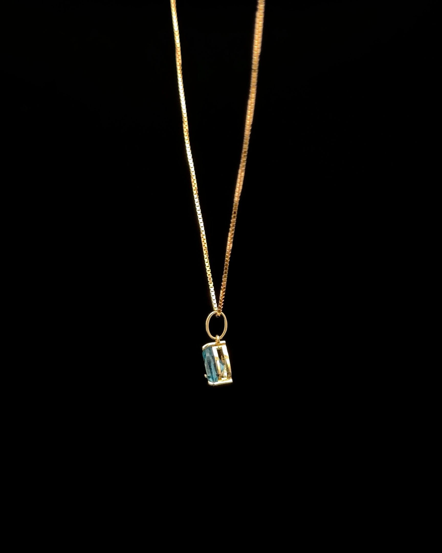 Cadena veneciana Topacio 45cm