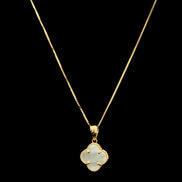 Cadena clover blanco 50cm