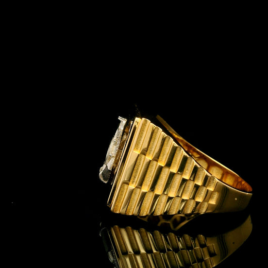 Anillo  sello Ancla 11.5