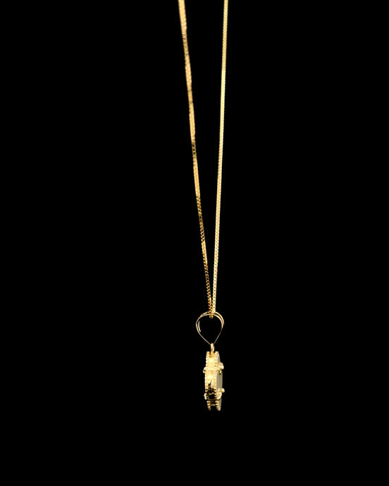 Cadena clover blanco 50cm