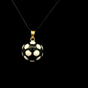 Dije balón de futbol