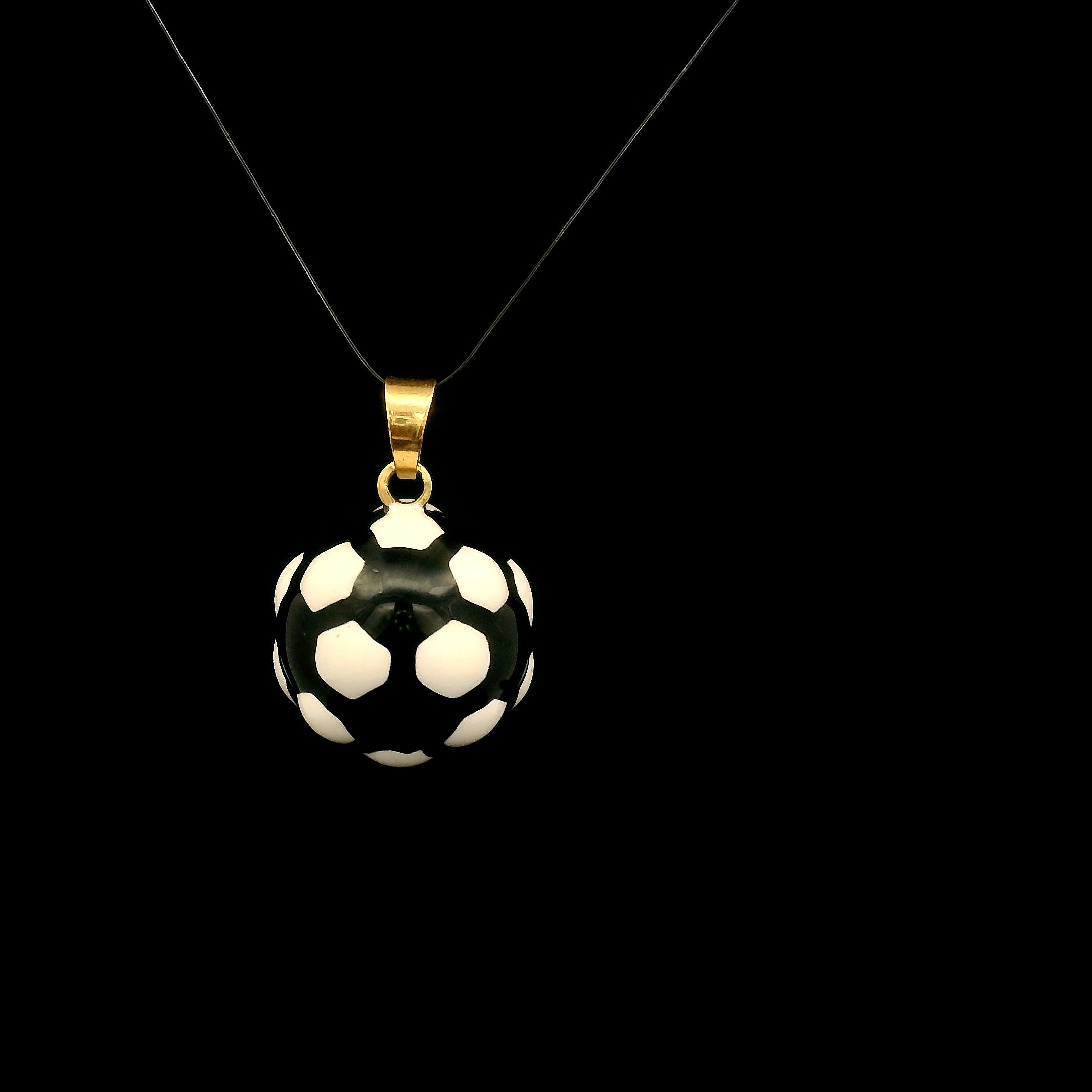 Dije balón de futbol