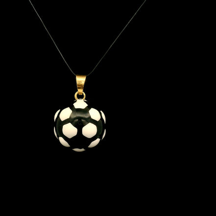 Dije balón de futbol