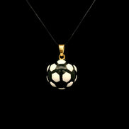 Dije balón de futbol