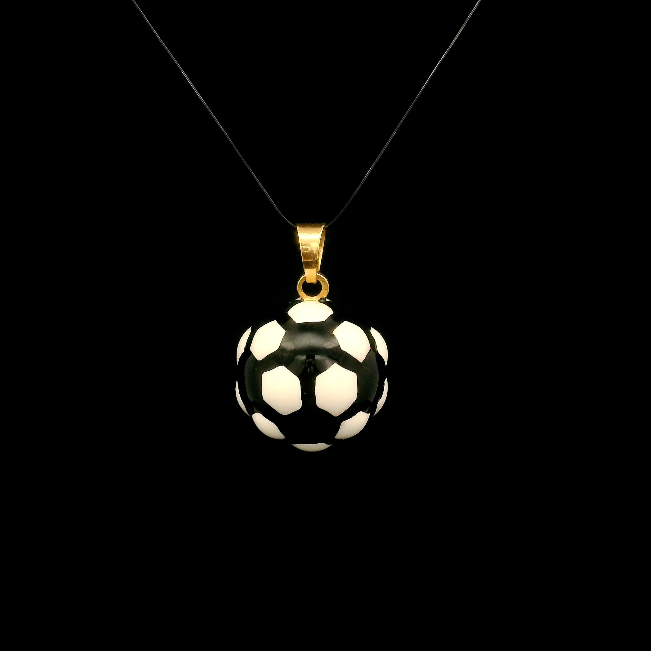 Dije balón de futbol