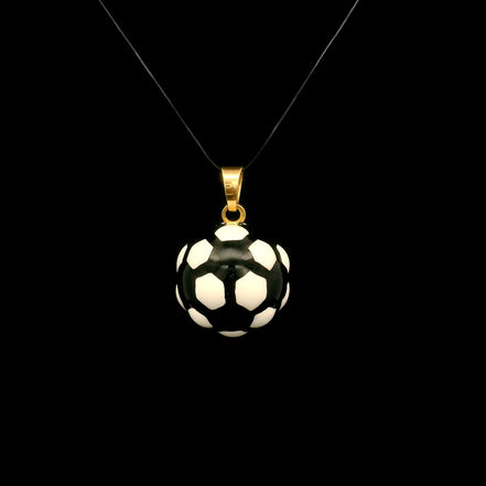 Dije balón de futbol
