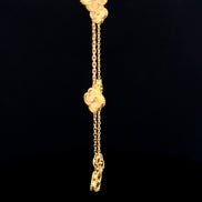 Cadena clover dorada 45cm