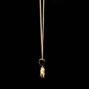 Cadena clover madre perla 50cm