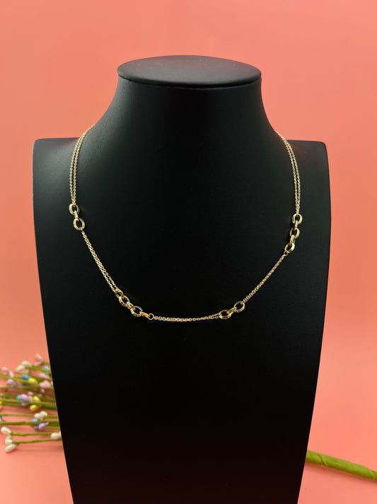 Cadena fancy doble