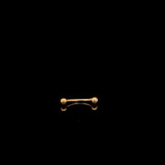 Piercing ceja clásico