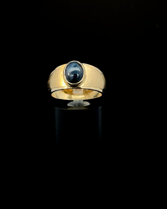 Anillo zafiro estrella 8.5