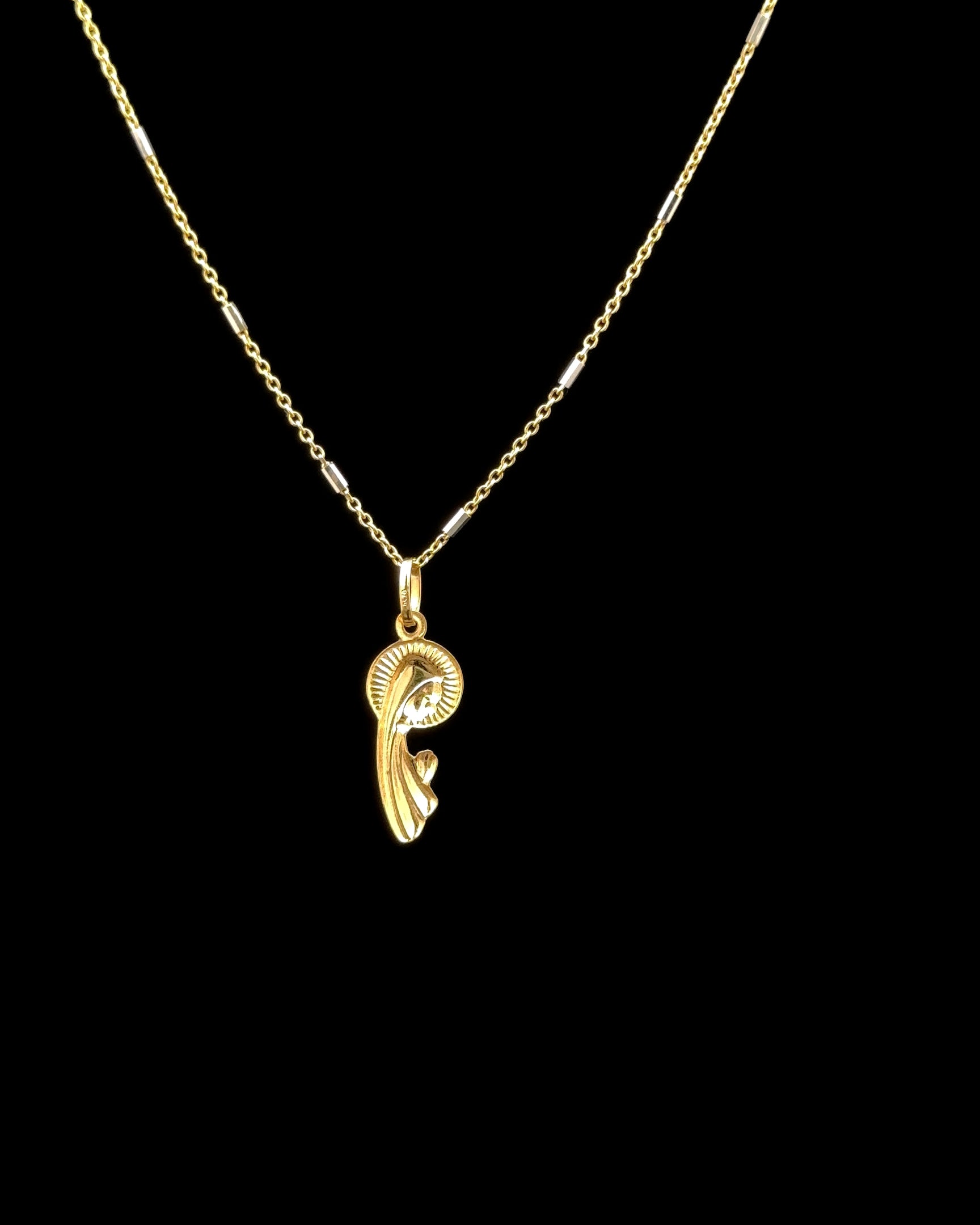 Cadena Virgen María 45cm