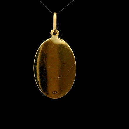 Medalla virgen de Guadalupe plain