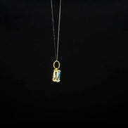Dije topacio azul