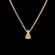 Cadena Virgen del valle 45cm