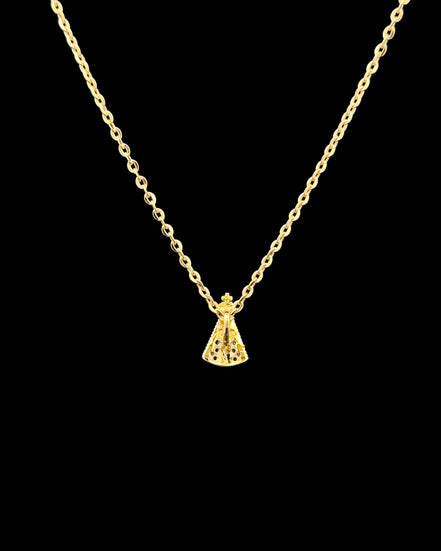 Cadena Virgen del valle 45cm