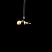 Zarcillos balines 6mm