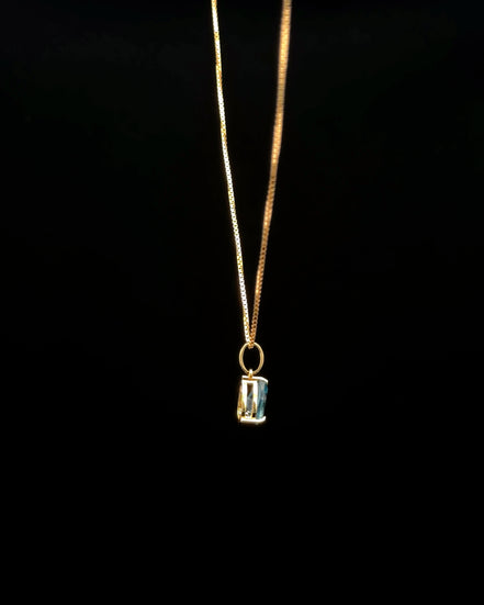 Cadena veneciana Topacio 45cm