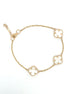 Esclava clover blanco